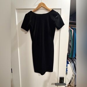 Amanda Uprichard Black Mini Dress